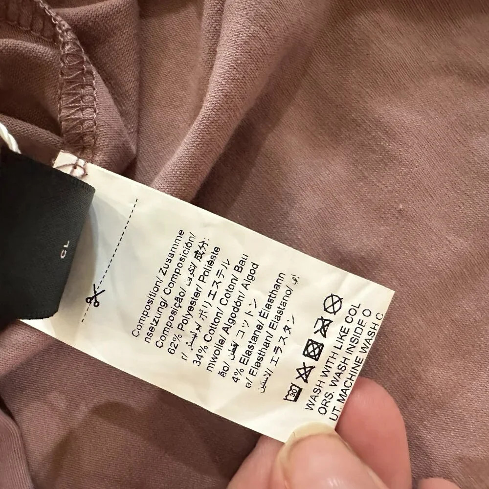 NWT Emery Rose Boutique Button Placard Blush Tank Top - size small - Picture 9 of 9
